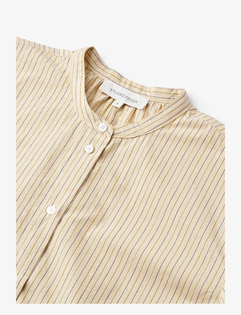 STUDIO FEDER - ISOLDE SHIRT - COTTON - langærmede skjorter - eclaire - 2