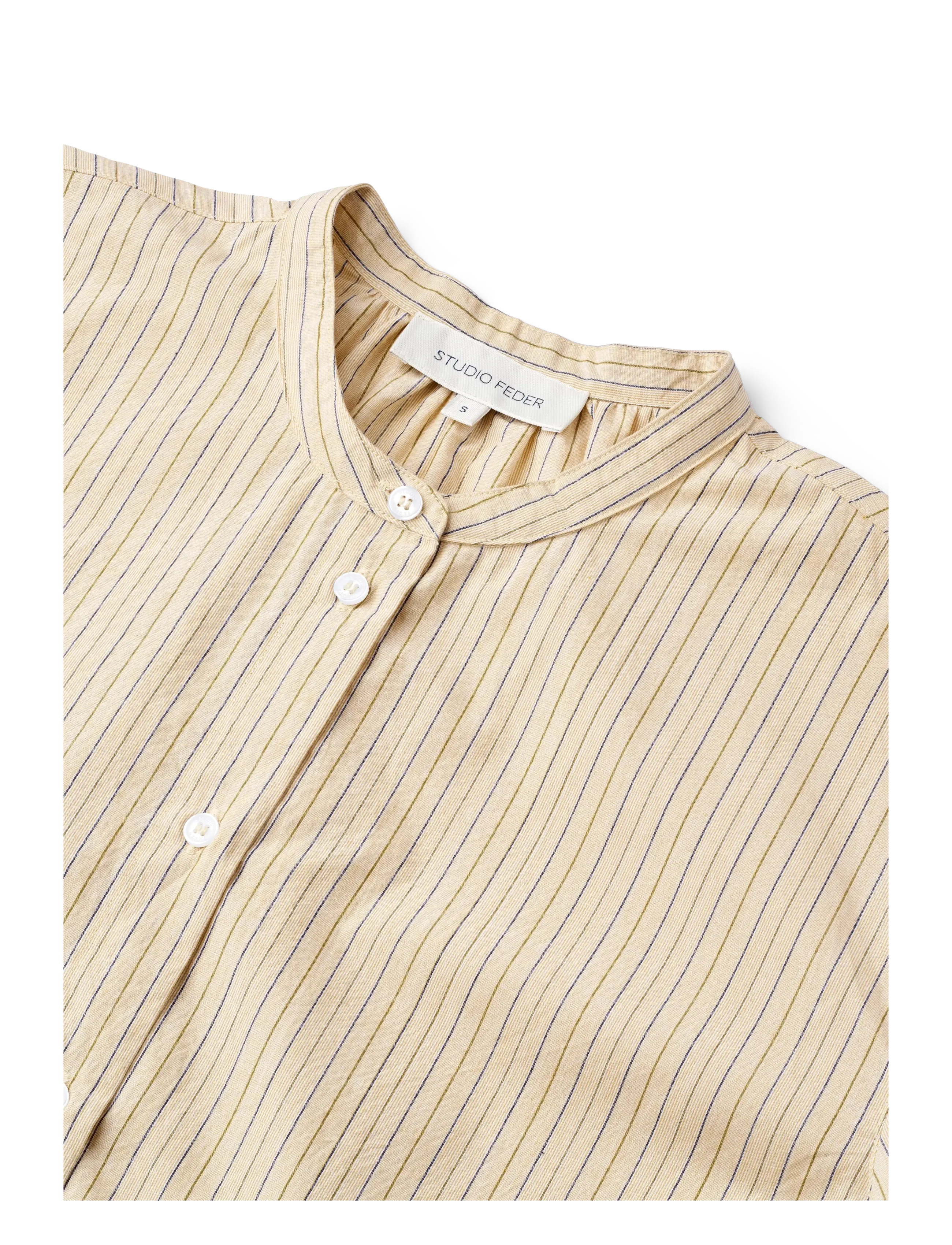 STUDIO FEDER - ISOLDE SHIRT - langärmlige hemden - eclaire - 3