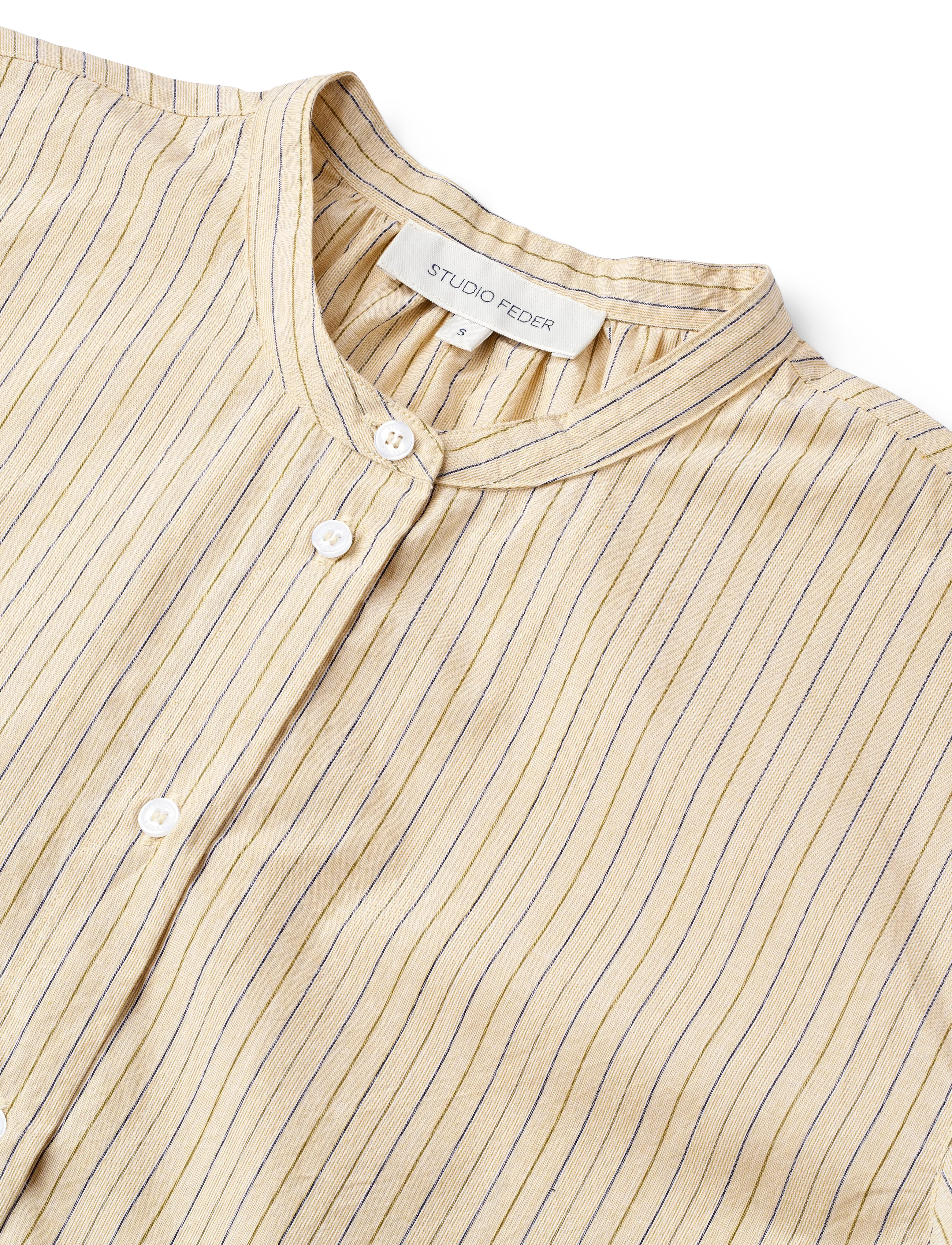 STUDIO FEDER - ISOLDE SHIRT - langärmlige hemden - eclaire - 5