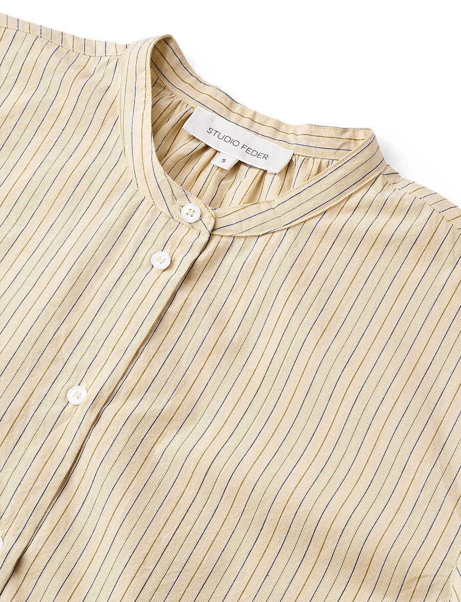 STUDIO FEDER - ISOLDE SHIRT - langärmlige hemden - eclaire - 5