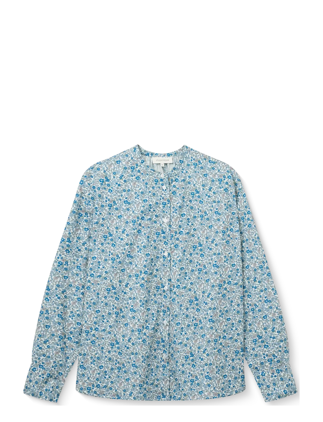 STUDIO FEDER Isolde Shirt Blau - XL - Damen