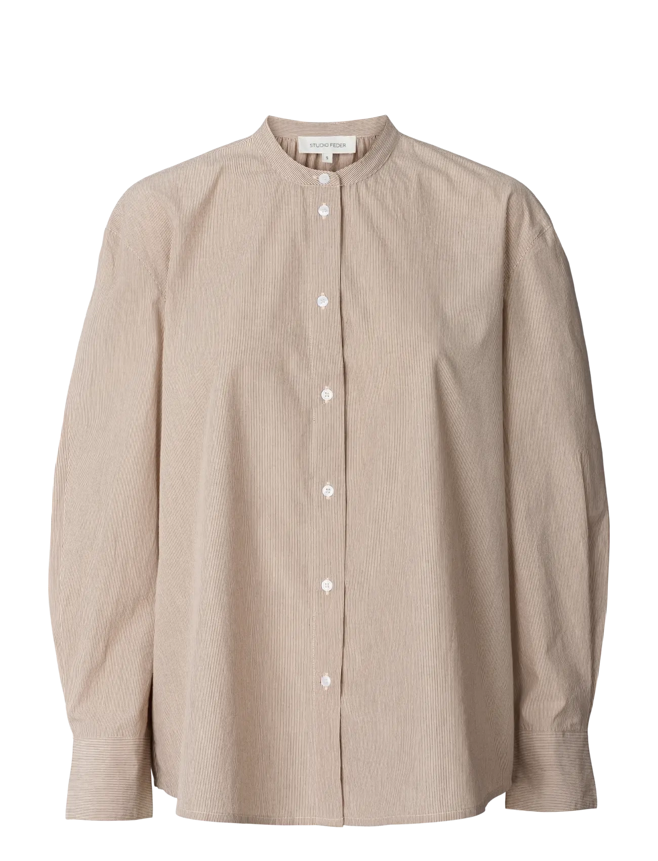 STUDIO FEDER ISOLDE SHIRT - STUDIO FEDER - MARAIS / beige