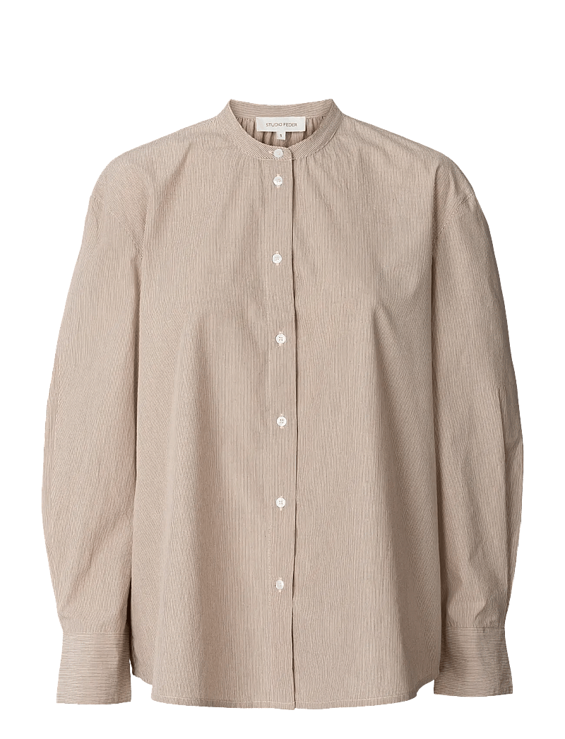 STUDIO FEDER - ISOLDE SHIRT - langärmlige hemden - marais - 1