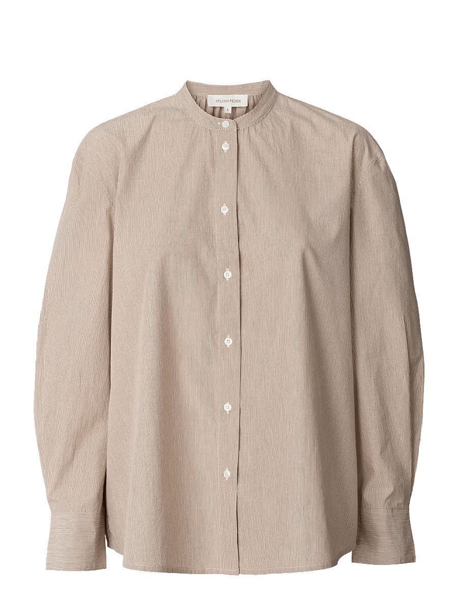 STUDIO FEDER - ISOLDE SHIRT - langärmlige hemden - marais - 1