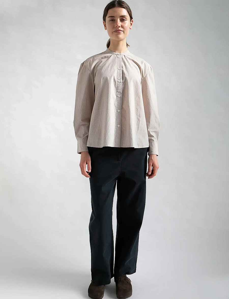 STUDIO FEDER - ISOLDE SHIRT - langärmlige hemden - marais - 0