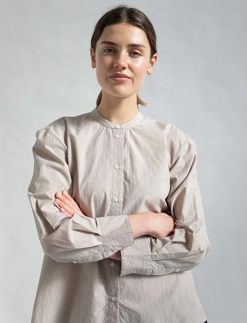 STUDIO FEDER - ISOLDE SHIRT - langärmlige hemden - marais - 3