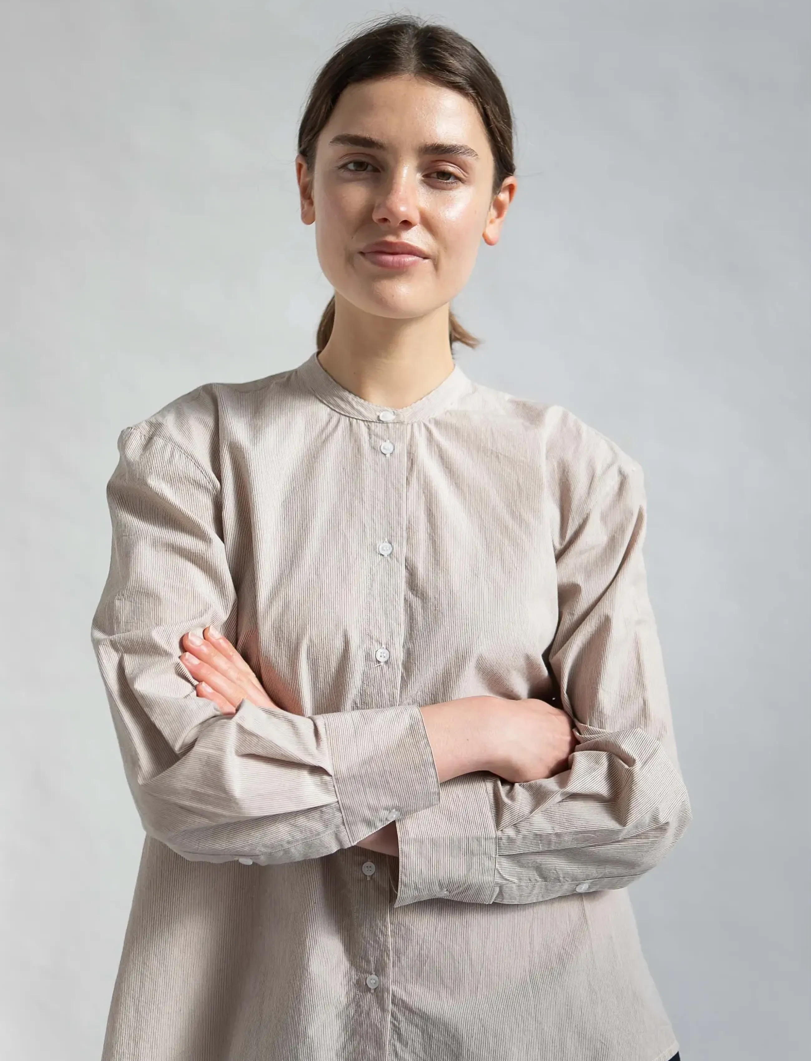 STUDIO FEDER - ISOLDE SHIRT - langärmlige hemden - marais - 3
