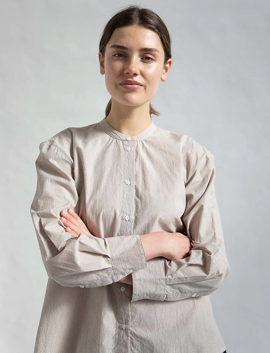 STUDIO FEDER - ISOLDE SHIRT - langärmlige hemden - marais - 3