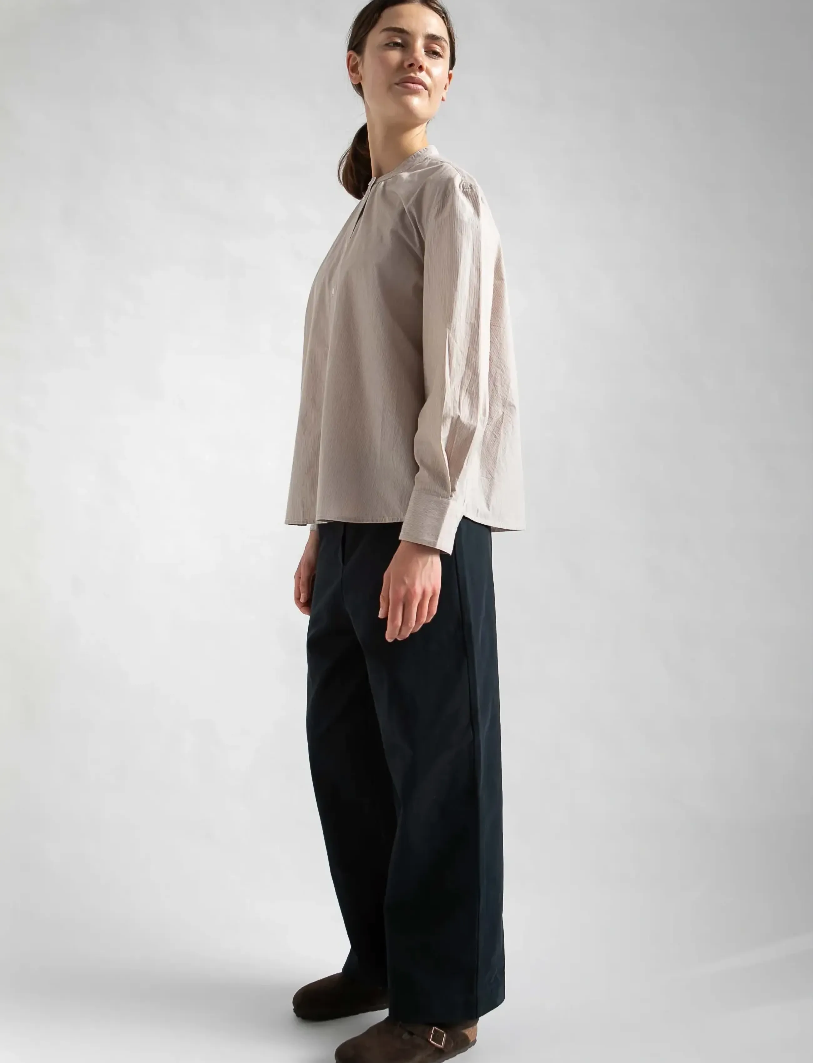 STUDIO FEDER - ISOLDE SHIRT - langärmlige hemden - marais - 4