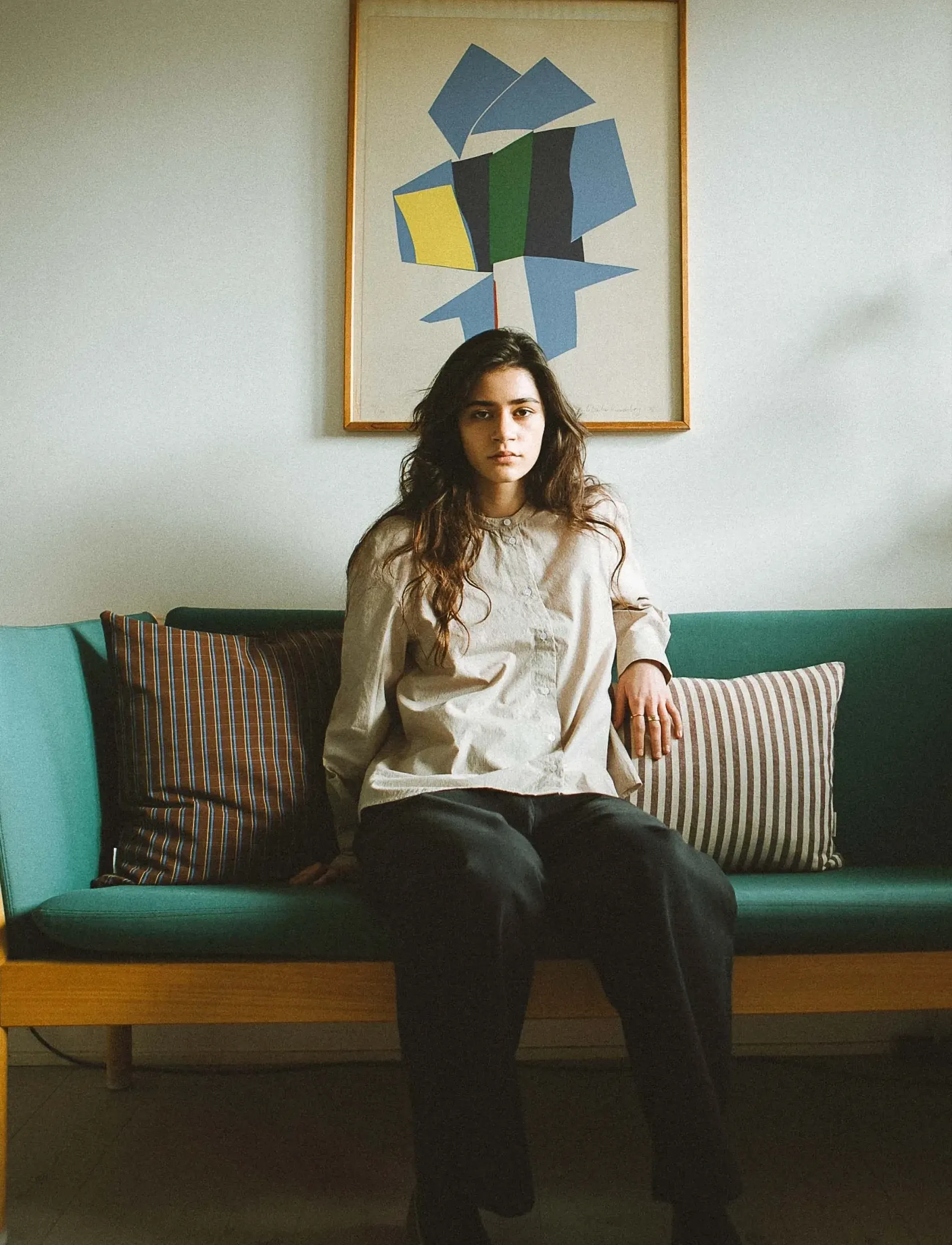 STUDIO FEDER - ISOLDE SHIRT - langärmlige hemden - marais - 5