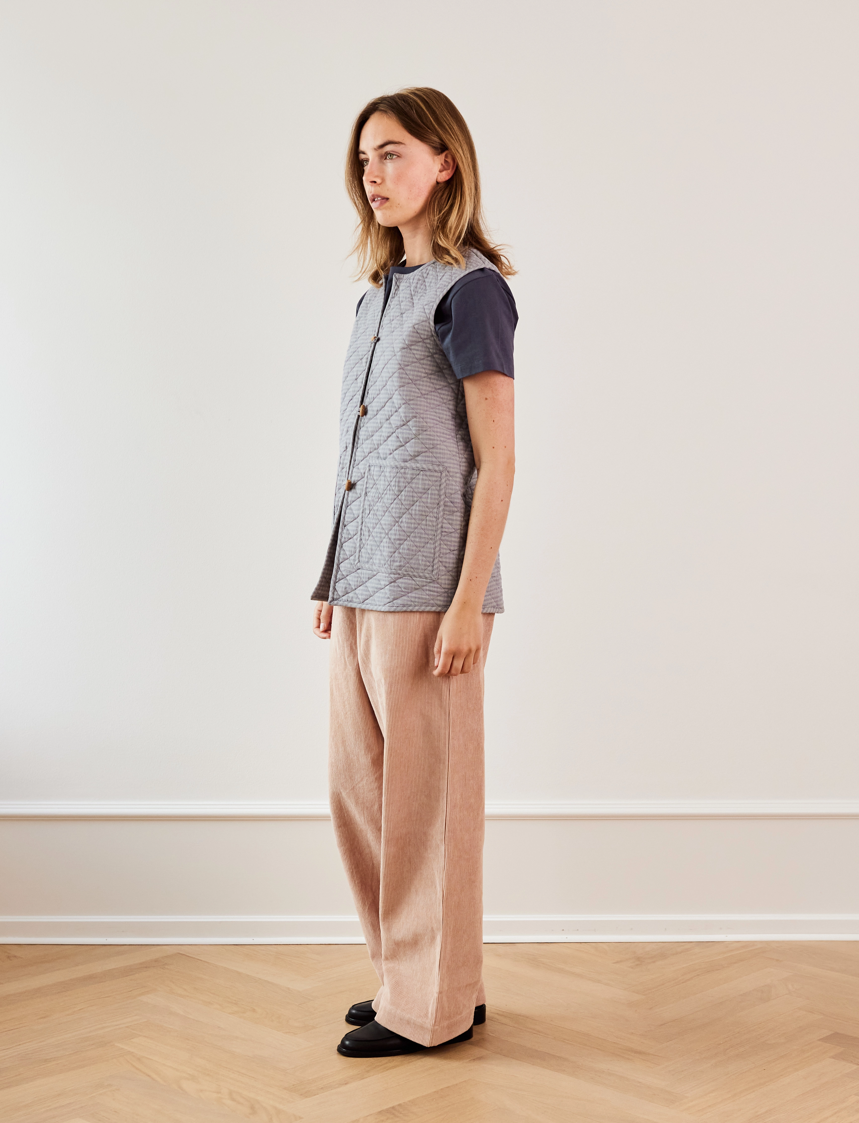 STUDIO FEDER - BELLA PANTS - SOFT ROSE - hosen mit weitem bein - soft rose - 3