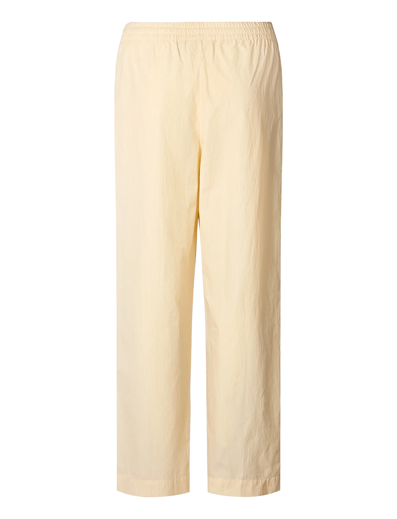 STUDIO FEDER - DAGMAR PANTS - hosen mit weitem bein - mellow yellow - 2