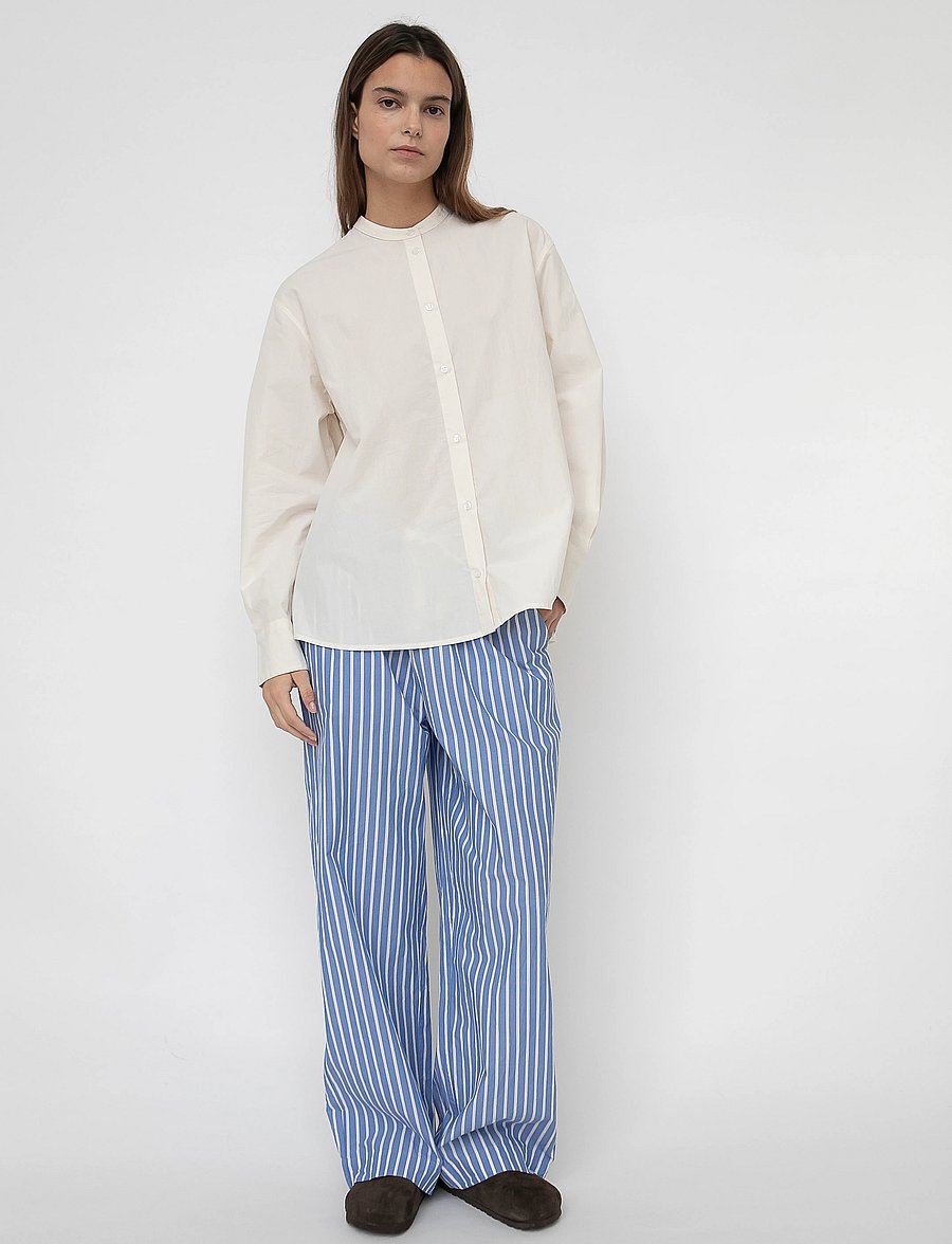 STUDIO FEDER - DAGMAR PANTS - wide leg trousers - odden - 4