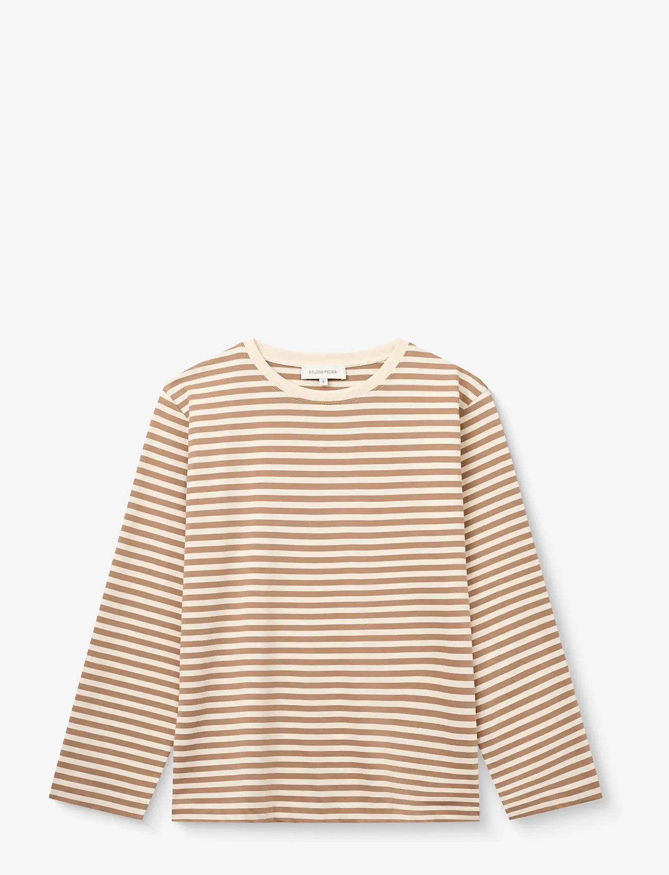 STUDIO FEDER - FREYA LS T-SHIRT - long-sleeved tops - porta bella - 1