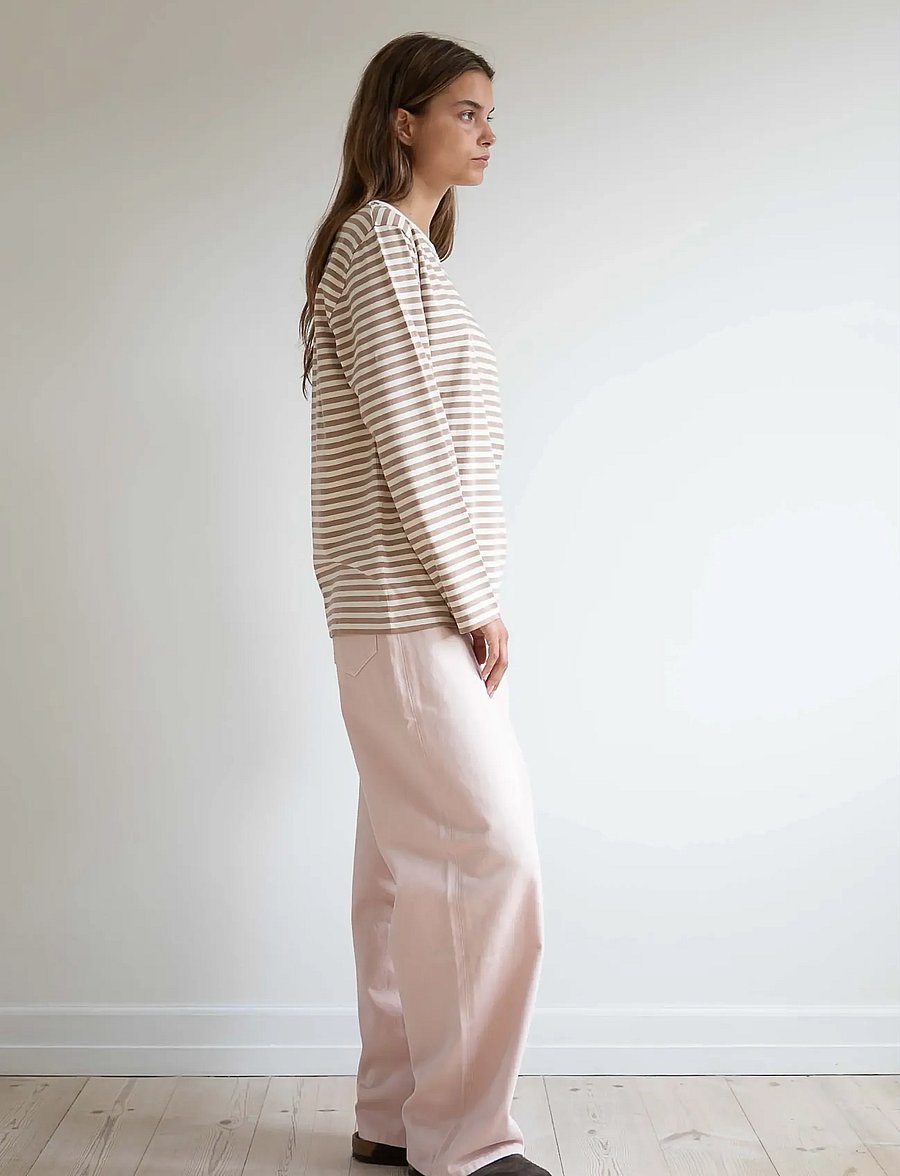 STUDIO FEDER - FREYA LS T-SHIRT - langärmlige tops - porta bella - 3