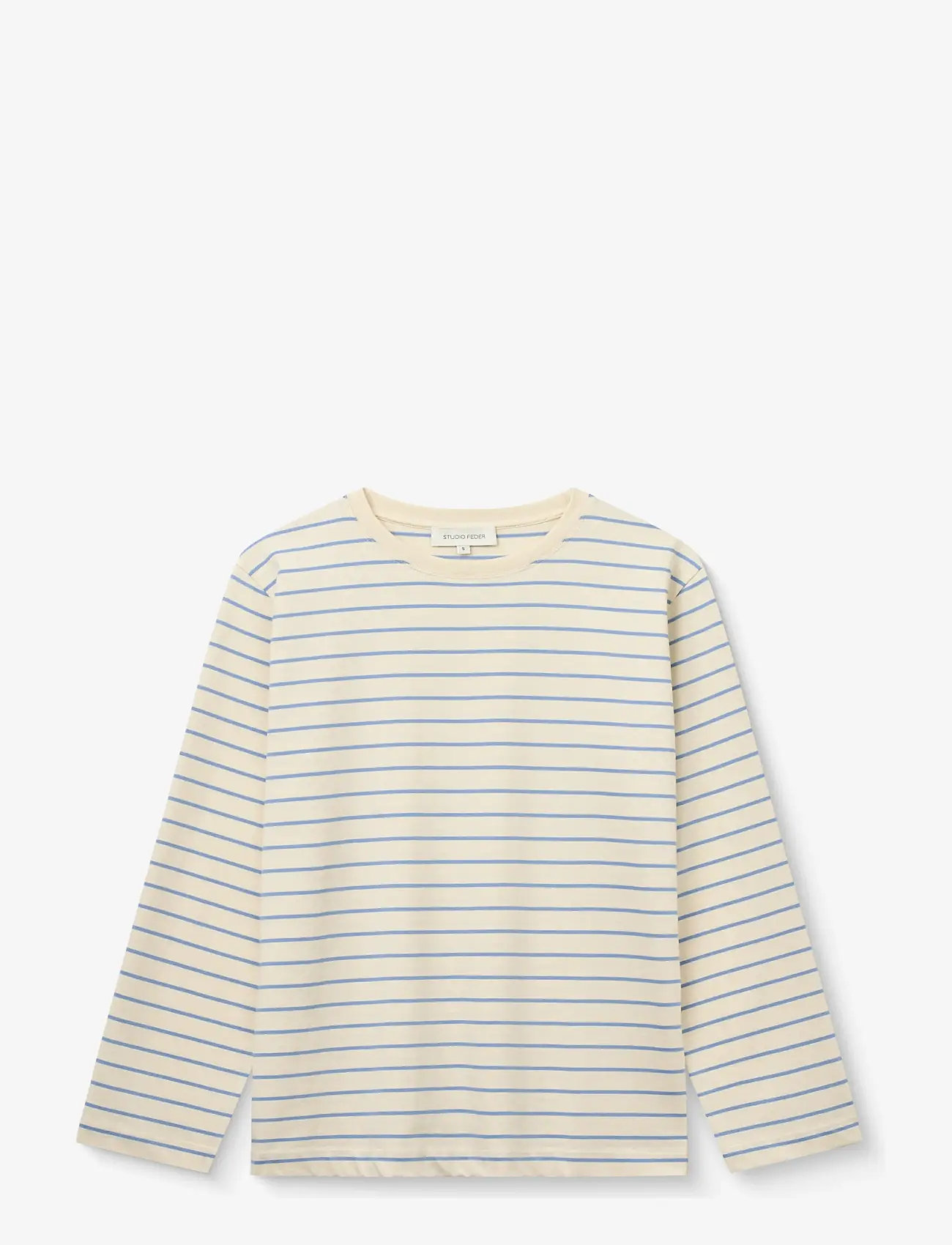 STUDIO FEDER - FREYA LS T-SHIRT - langärmlige tops - stillwater - 1