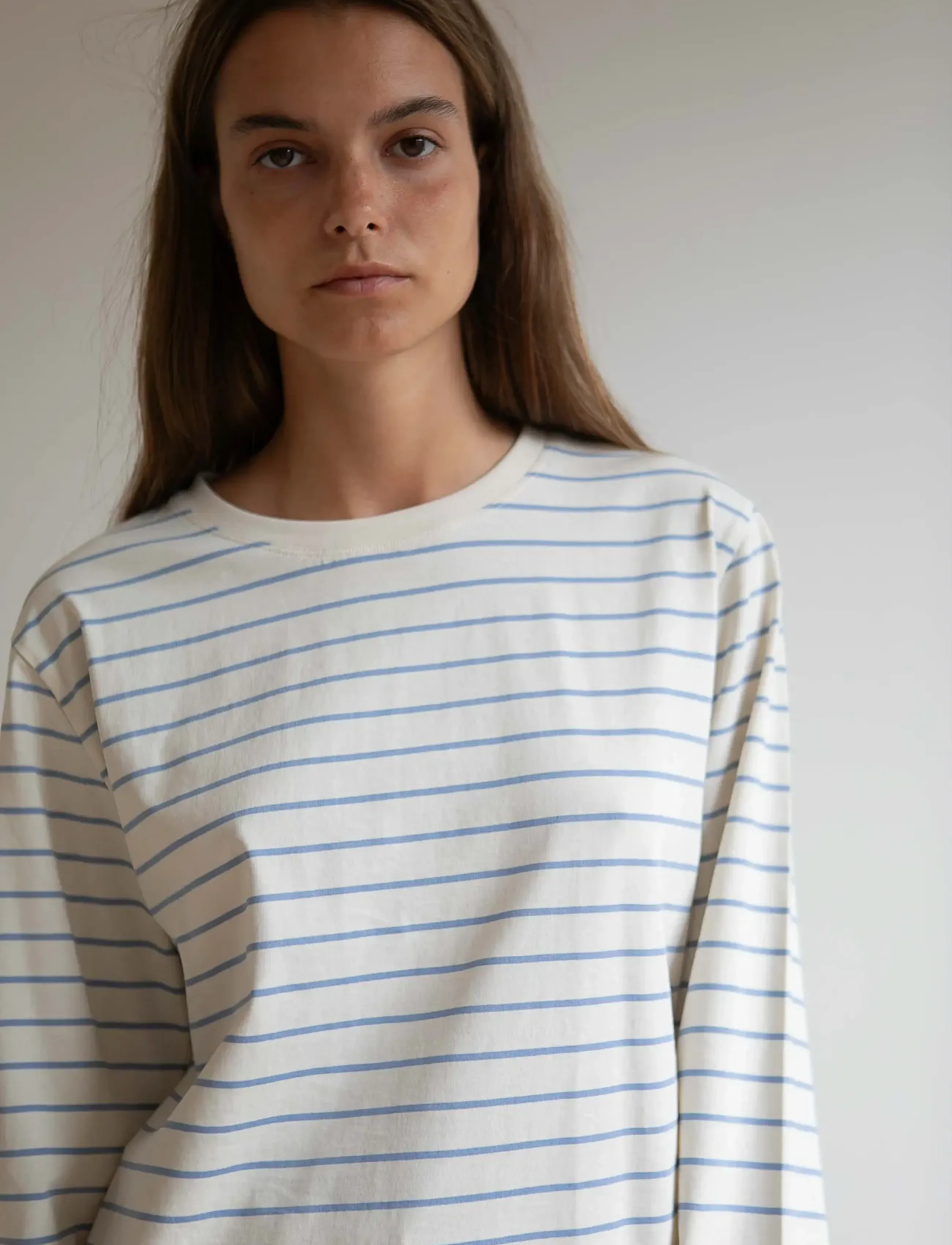 STUDIO FEDER - FREYA LS T-SHIRT - langærmede toppe - stillwater - 3
