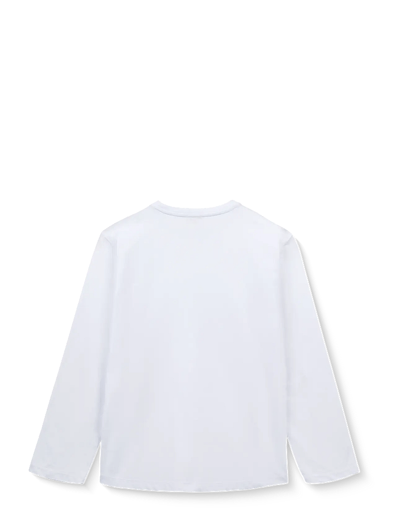 STUDIO FEDER - FREYA LS T-SHIRT - langärmlige tops - white - 1