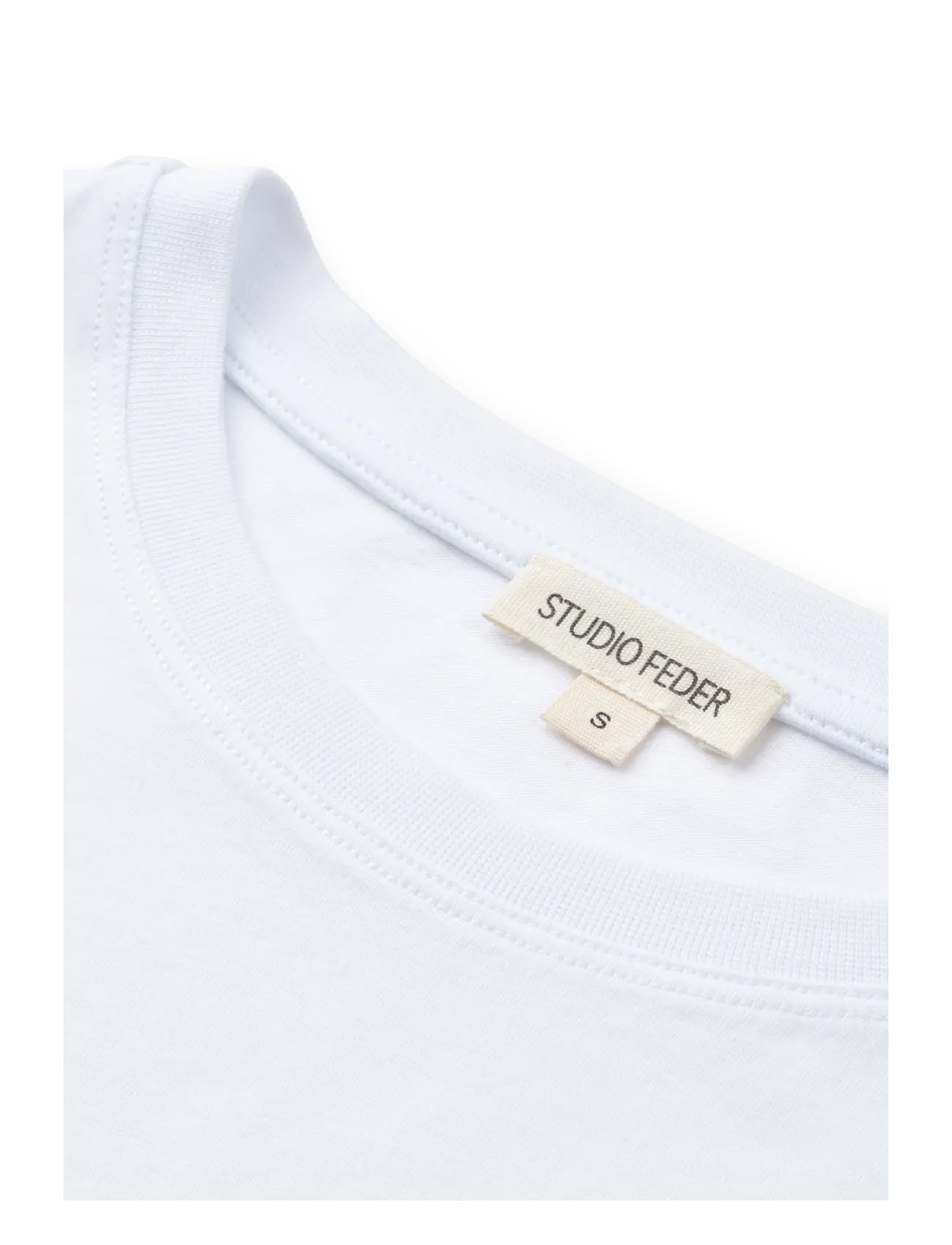 STUDIO FEDER - FREYA LS T-SHIRT - pikkade varrukatega alussärgid - white - 2
