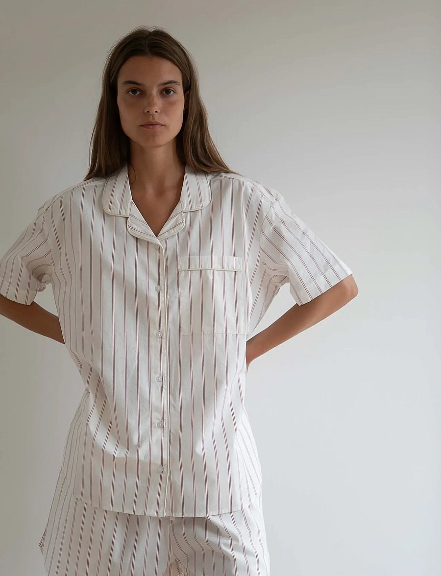 STUDIO FEDER - ESTHER PAJAMA - pyjamas - red river - 3