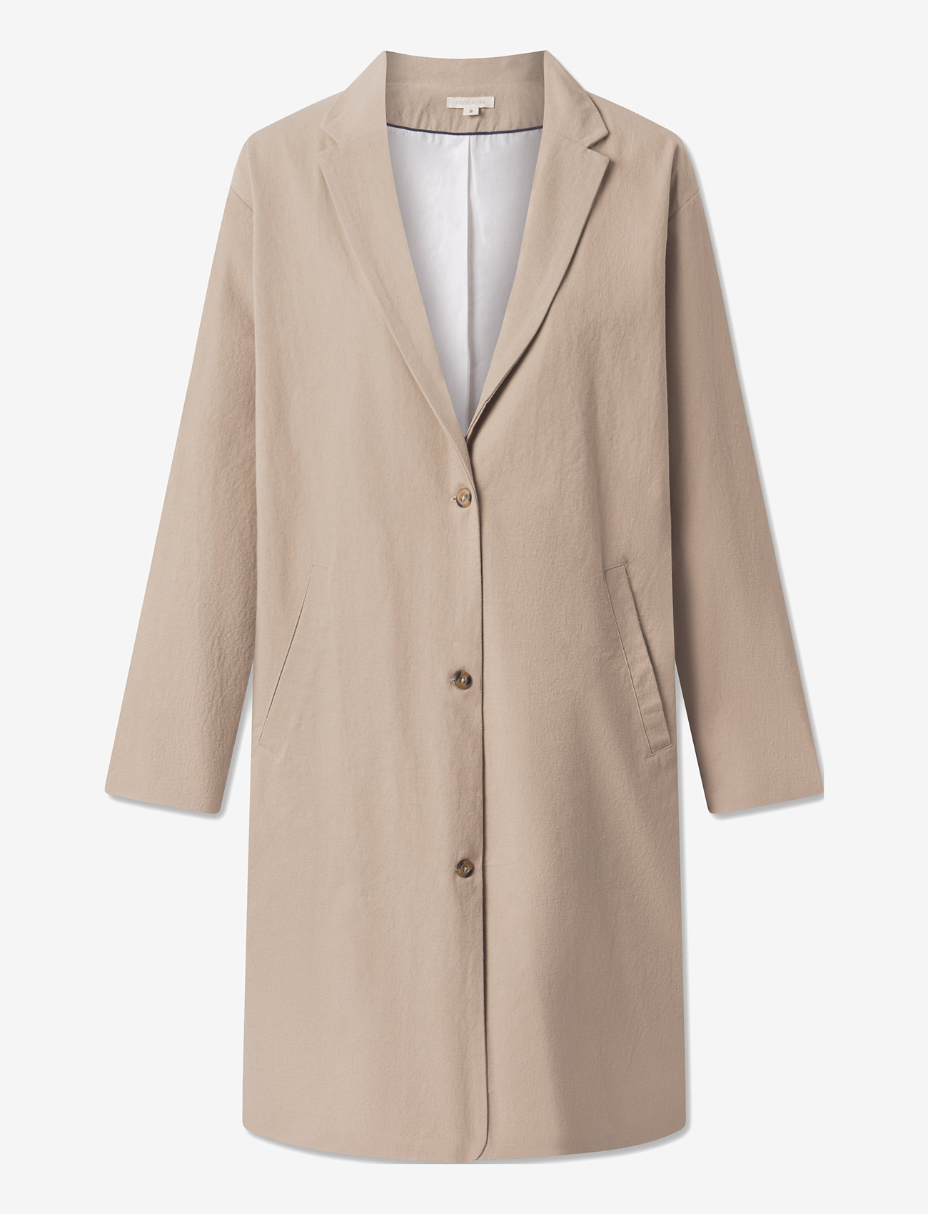STUDIO FEDER - CARMINA COAT - BEIGE - tunna kappor - beige - 0
