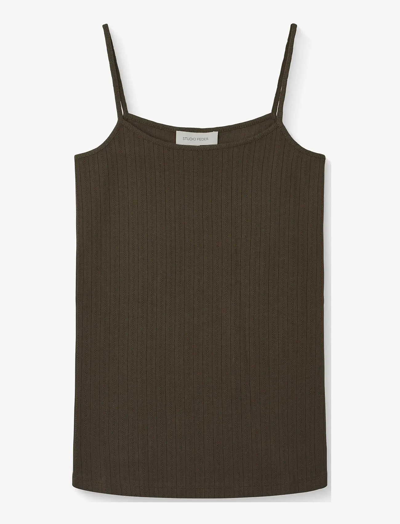 STUDIO FEDER - CLARA TOP - tanktops - black - 0