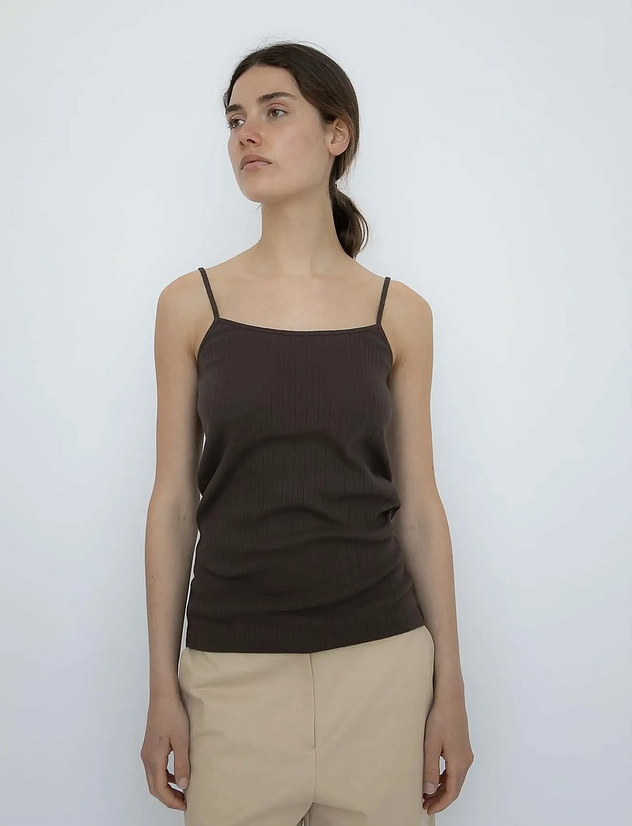 STUDIO FEDER - CLARA TOP - Ärmellose tops - black - 3