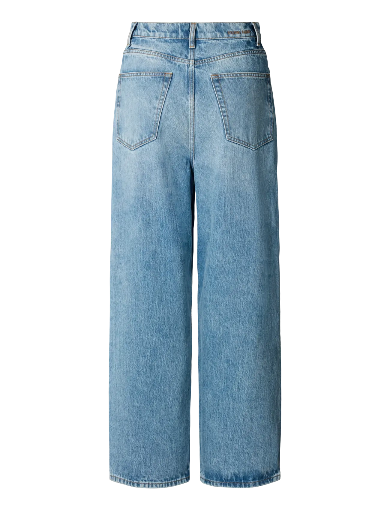 STUDIO FEDER - EVELYN JEANS - laia säärega teksad - blue wash - 2