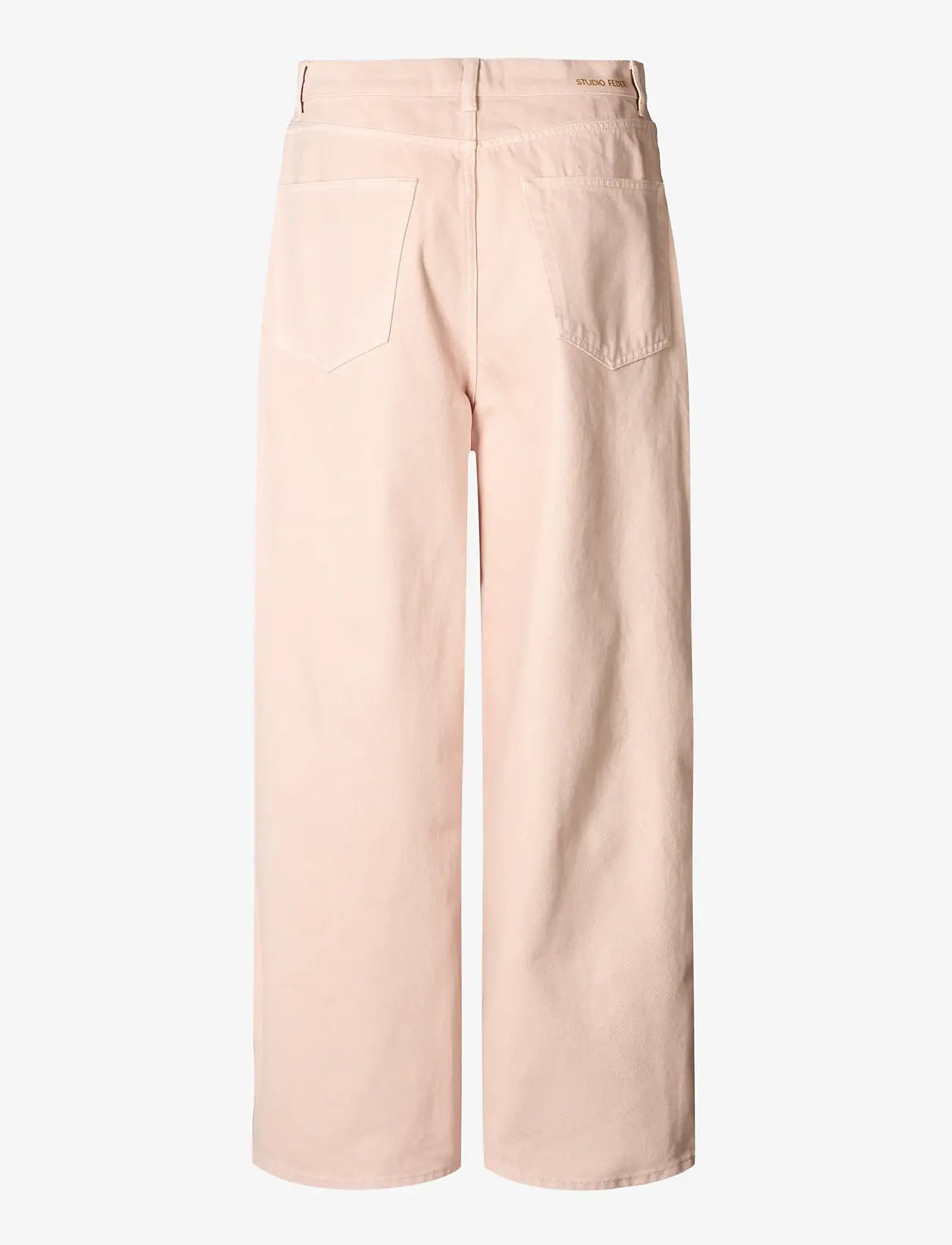 STUDIO FEDER - EVELYN JEANS - hosen mit weitem bein - soft pink - 2