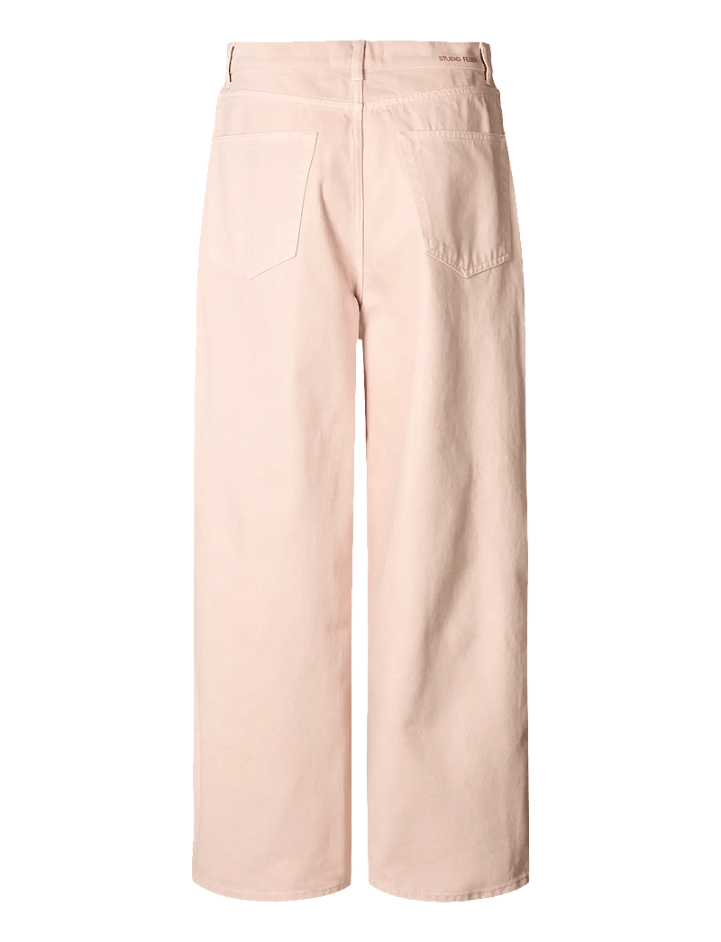 STUDIO FEDER - EVELYN JEANS - hosen mit weitem bein - soft pink - 2