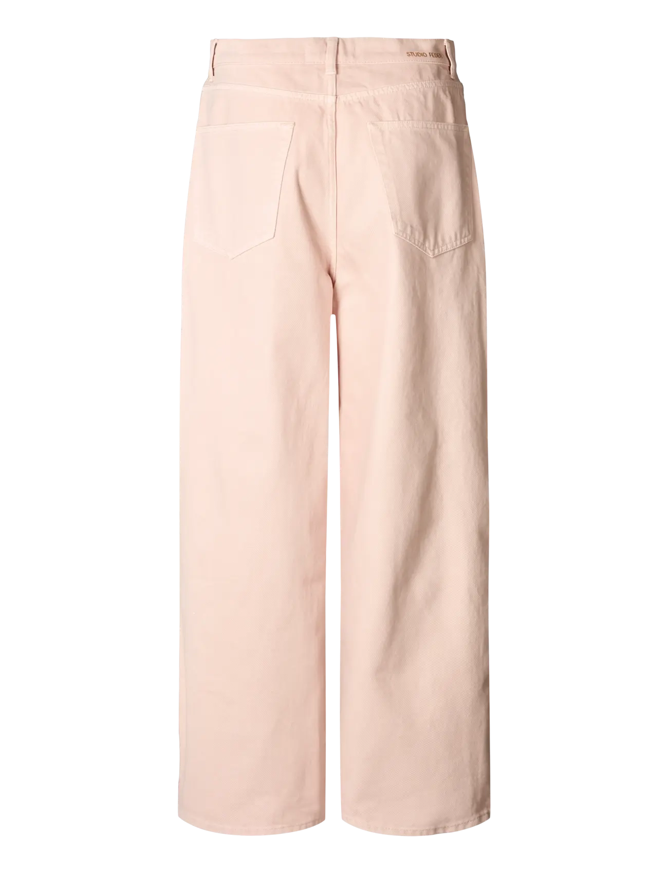 STUDIO FEDER - EVELYN JEANS - hosen mit weitem bein - soft pink - 2