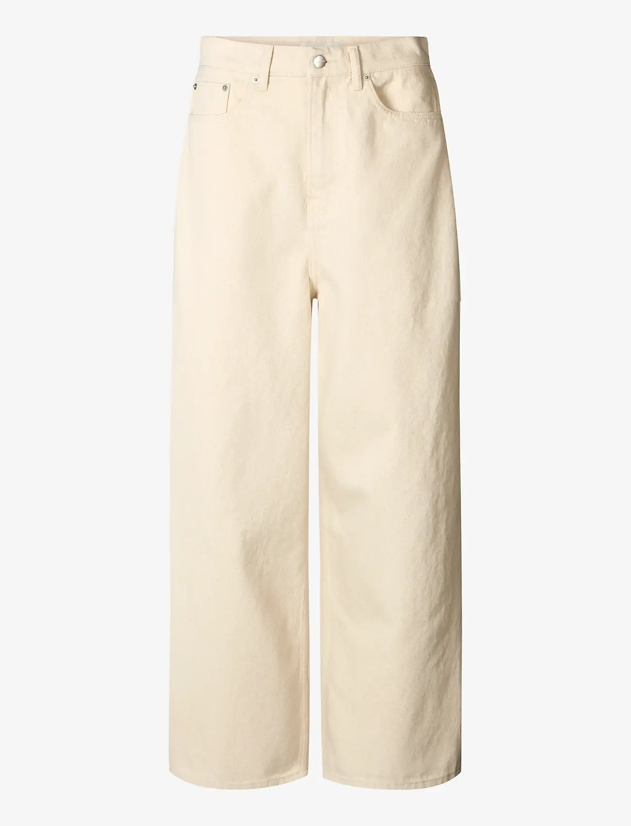 STUDIO FEDER - EVELYN JEANS - hosen mit weitem bein - undyed - 1