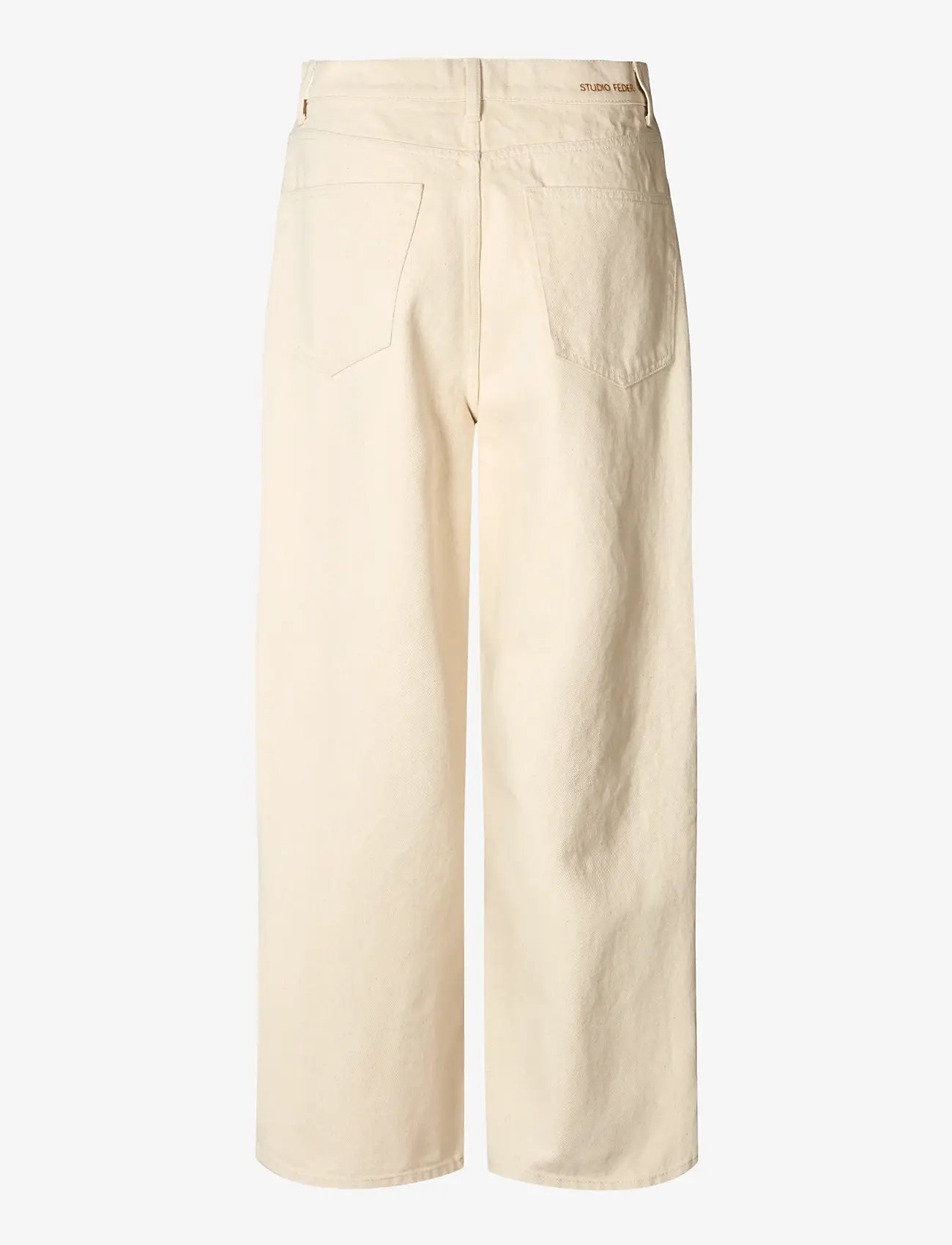 STUDIO FEDER - EVELYN JEANS - hosen mit weitem bein - undyed - 2