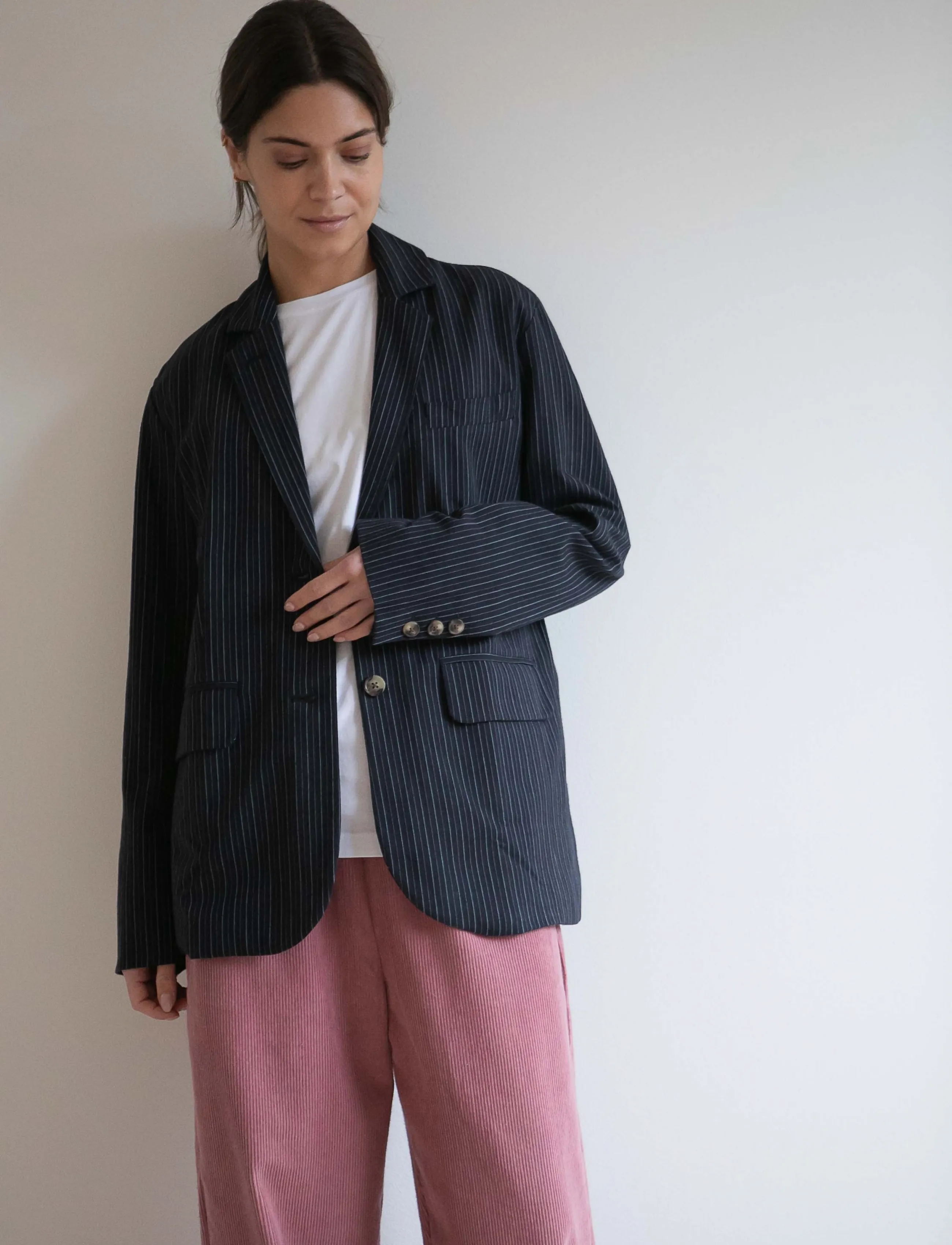 STUDIO FEDER - JOSEFINE BLAZER - classic pin - 4