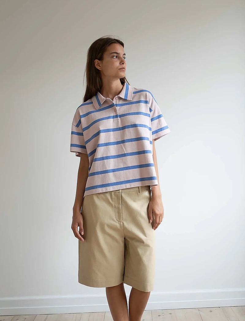 STUDIO FEDER - SYLVIA SHORTS - chino-shorts - sand beige - 3