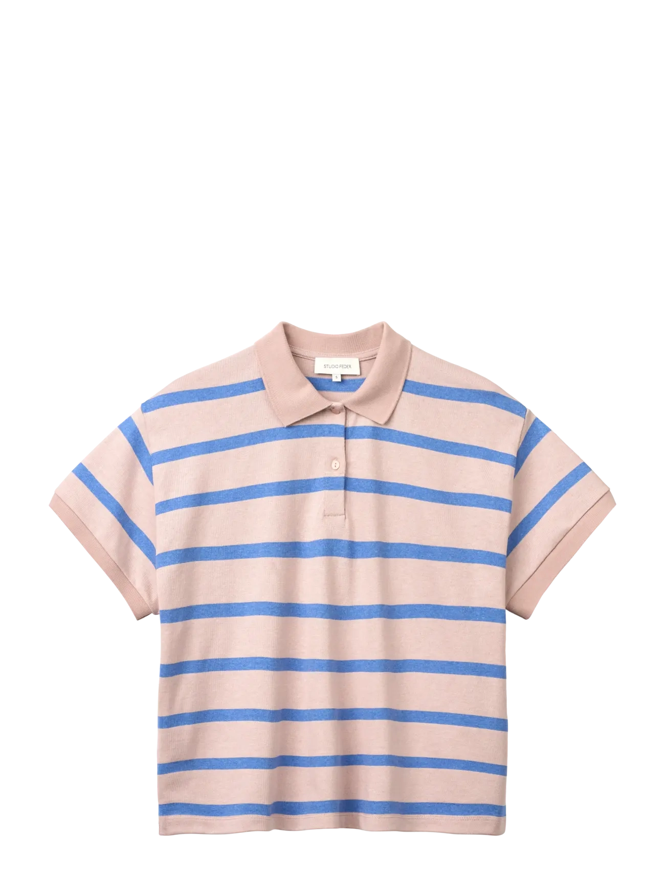 STUDIO FEDER Ruth Ss Polo Pink - XS - Damen
