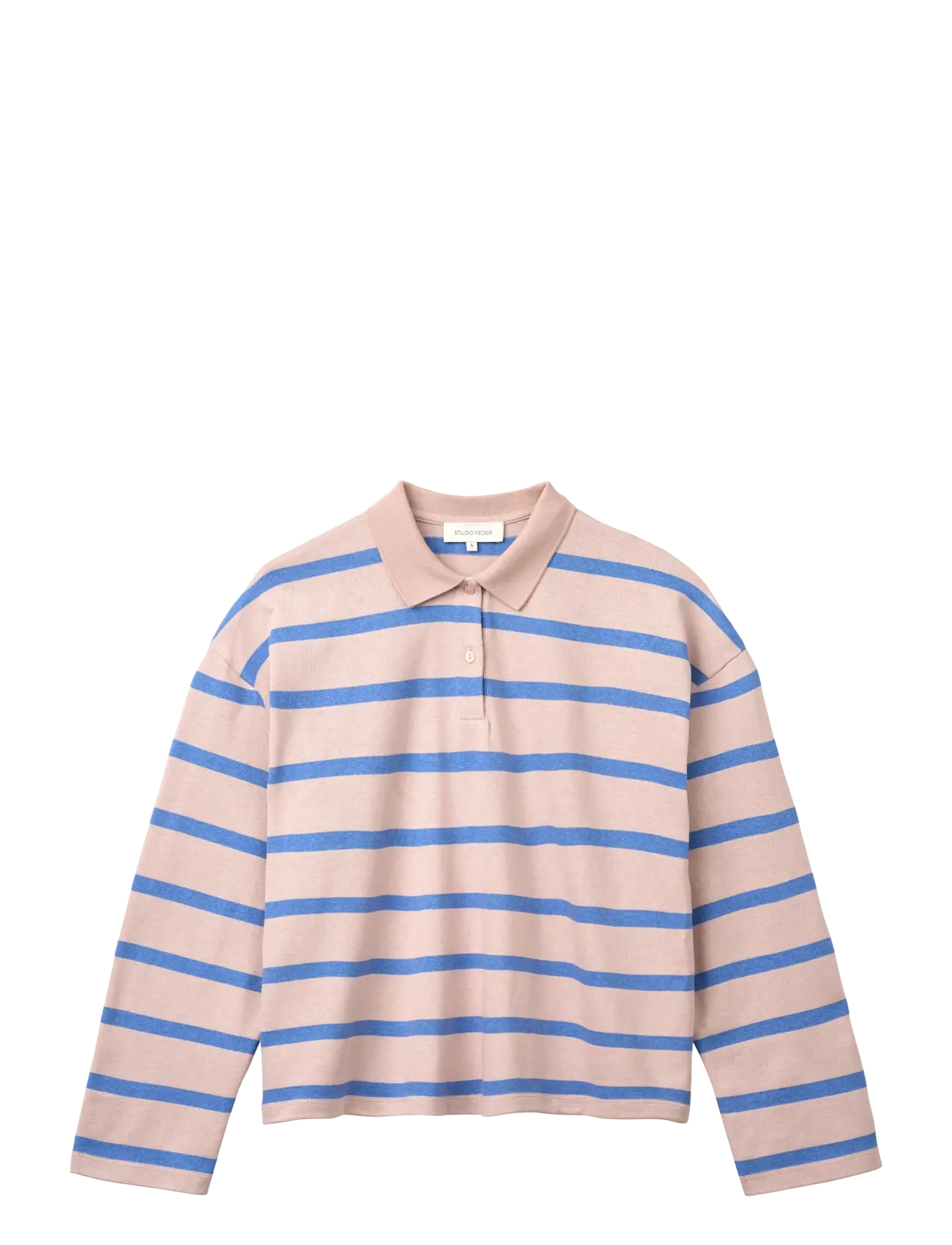 STUDIO FEDER PAULINE LS POLO - Uus - DELICACY / pink/rose