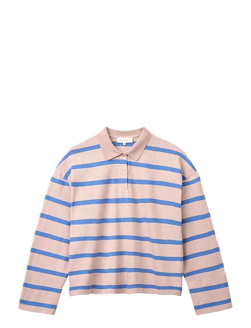 STUDIO FEDER - PAULINE LS POLO - poloshirts - delicacy - 1