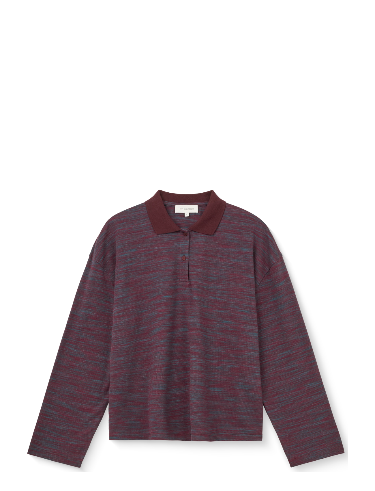 STUDIO FEDER PAULINE POLO - STUDIO FEDER - PLUM / burgundy