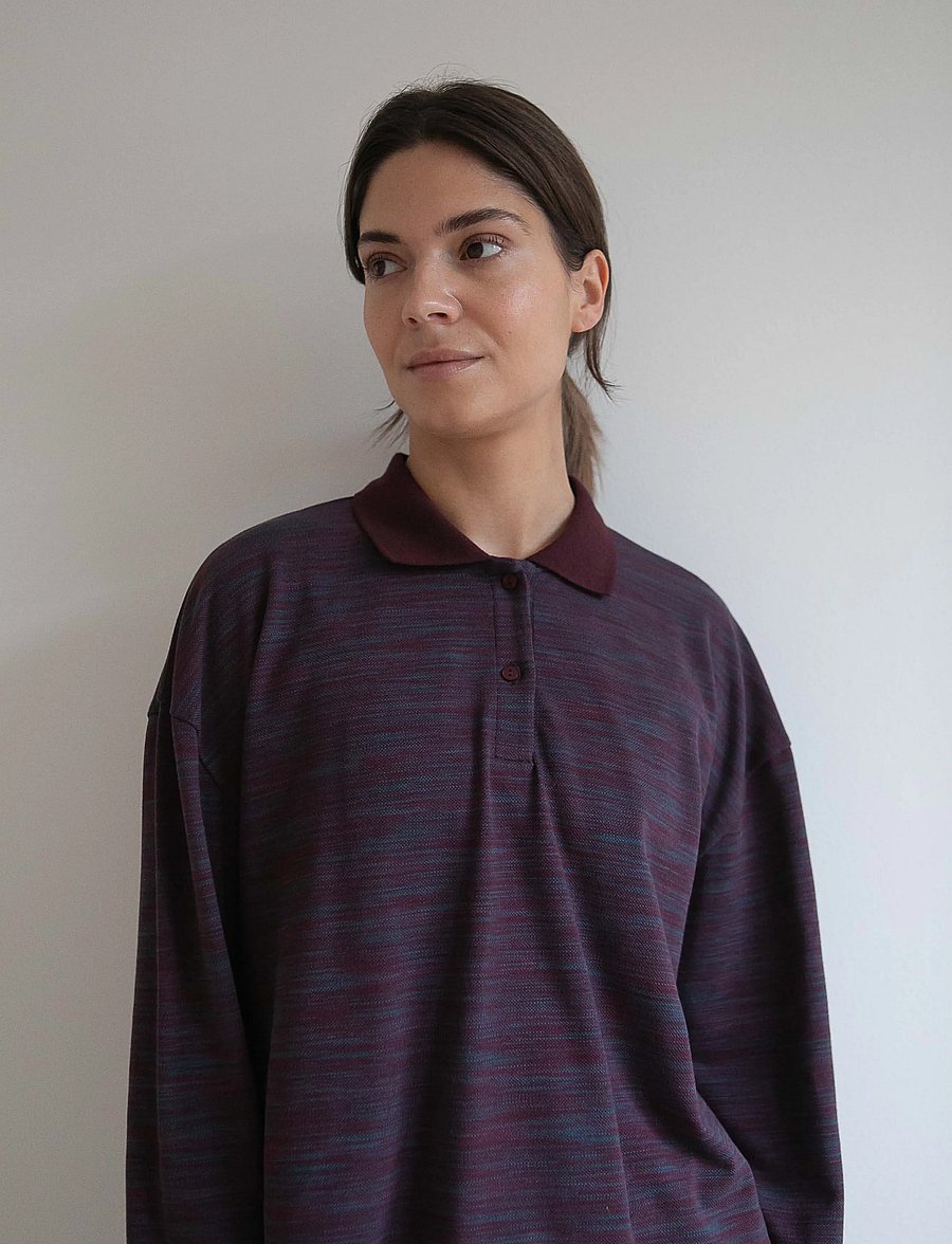 STUDIO FEDER - PAULINE POLO - poloshirts - plum - 3