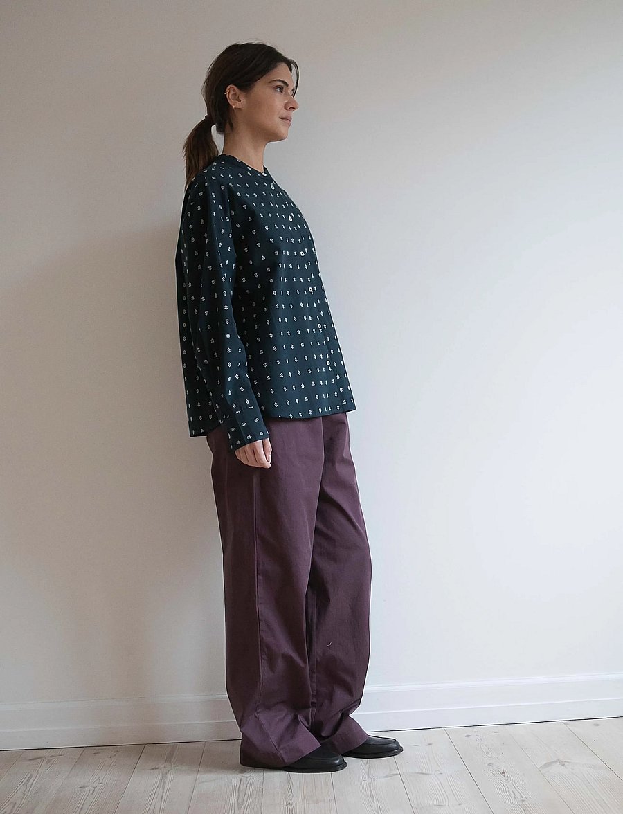 STUDIO FEDER - BELLA PANTS - bordeaux - 3