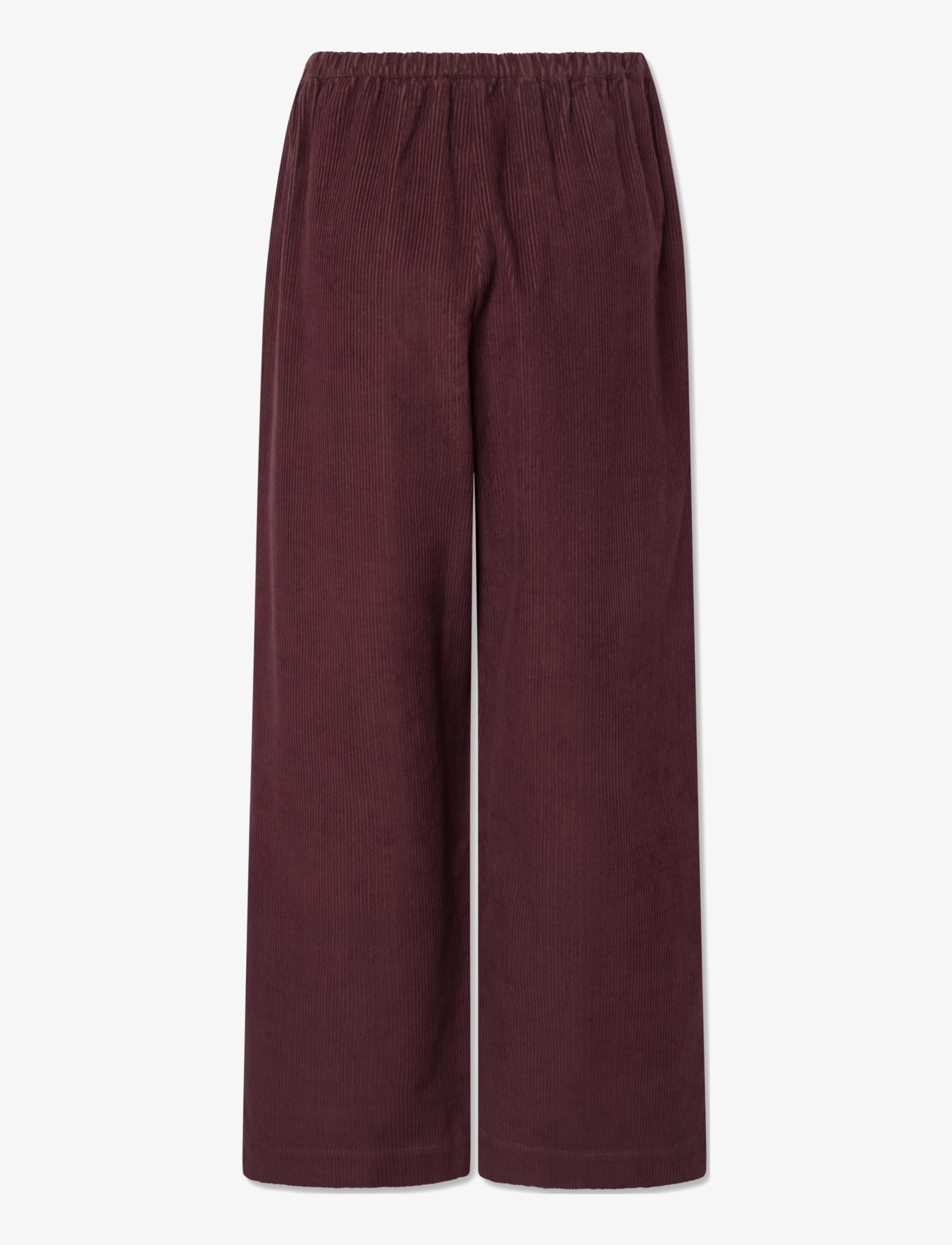 STUDIO FEDER - BELLA PANTS - bukser med brede ben - burgundy - 2
