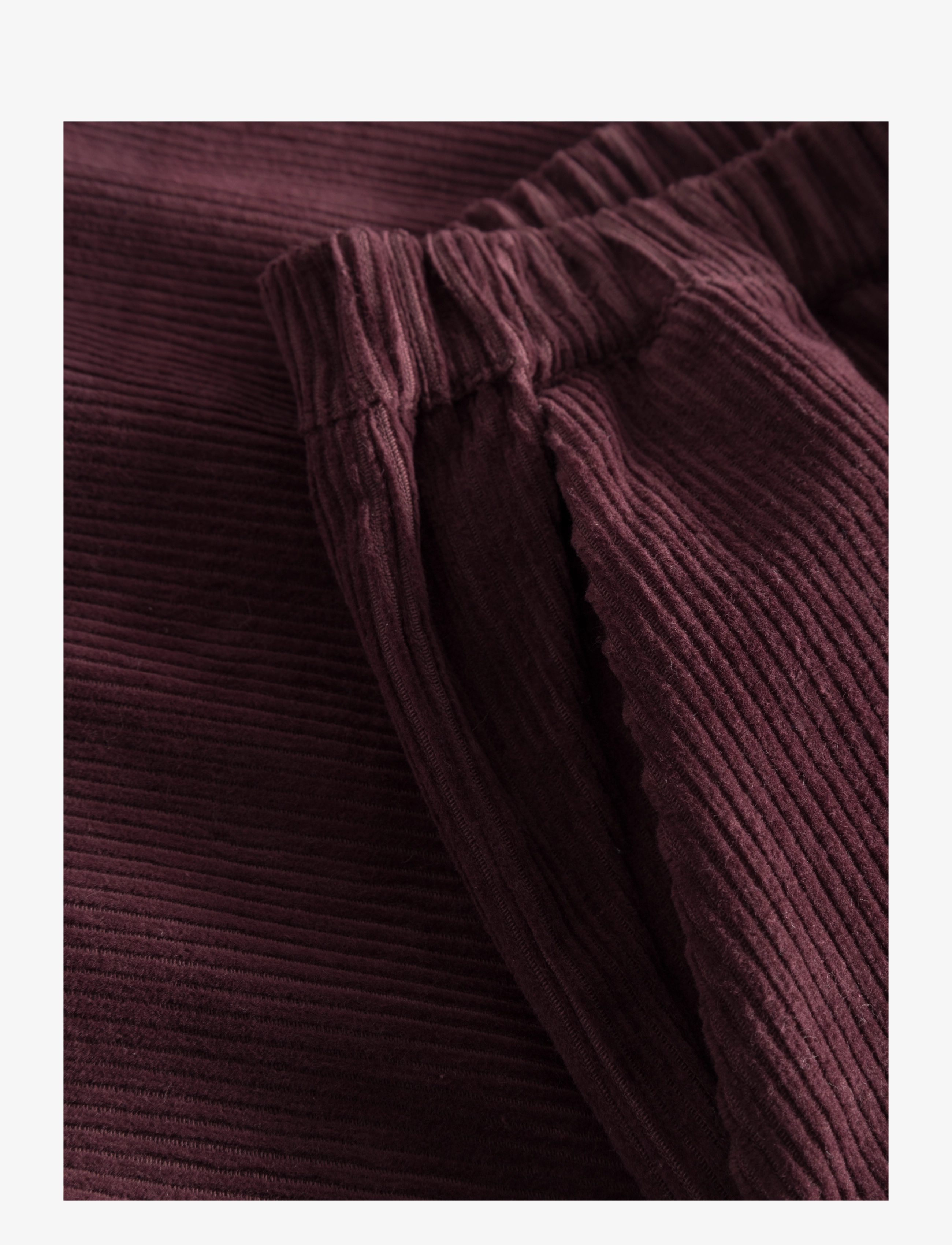 STUDIO FEDER - BELLA PANTS - bukser med brede ben - burgundy - 3