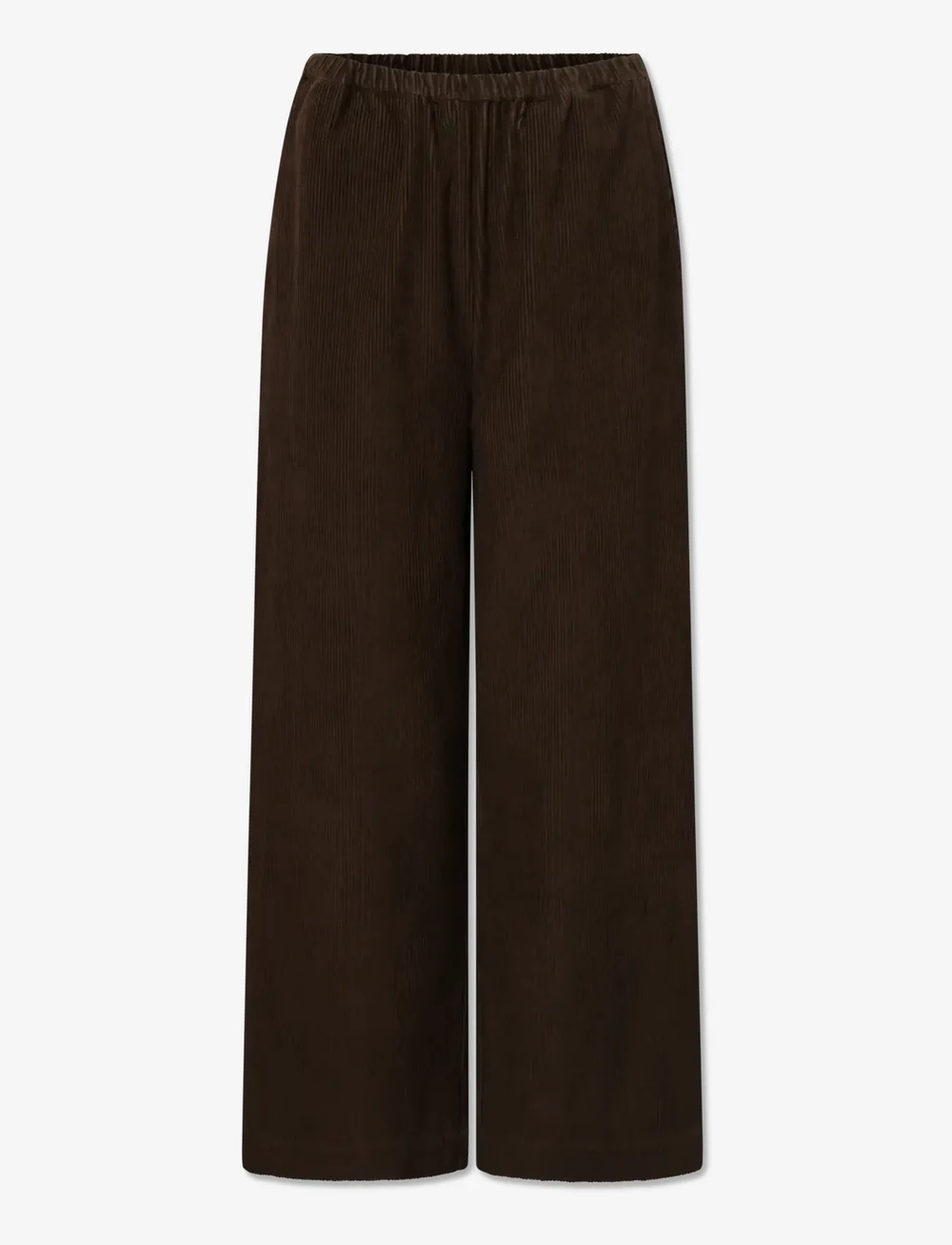 STUDIO FEDER - BELLA PANTS - CORDUROY - vida byxor - dark brown - 0