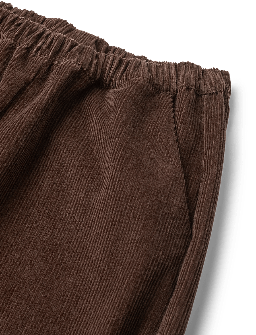 STUDIO FEDER - BELLA PANTS - vide bukser - dark brown - 2