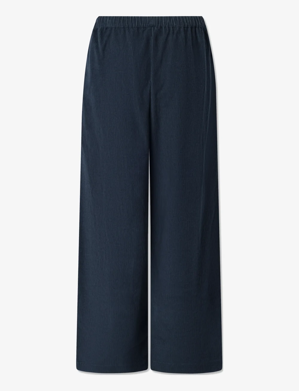 STUDIO FEDER - BELLA PANTS - CORDUROY - wide leg trousers - navy - 1