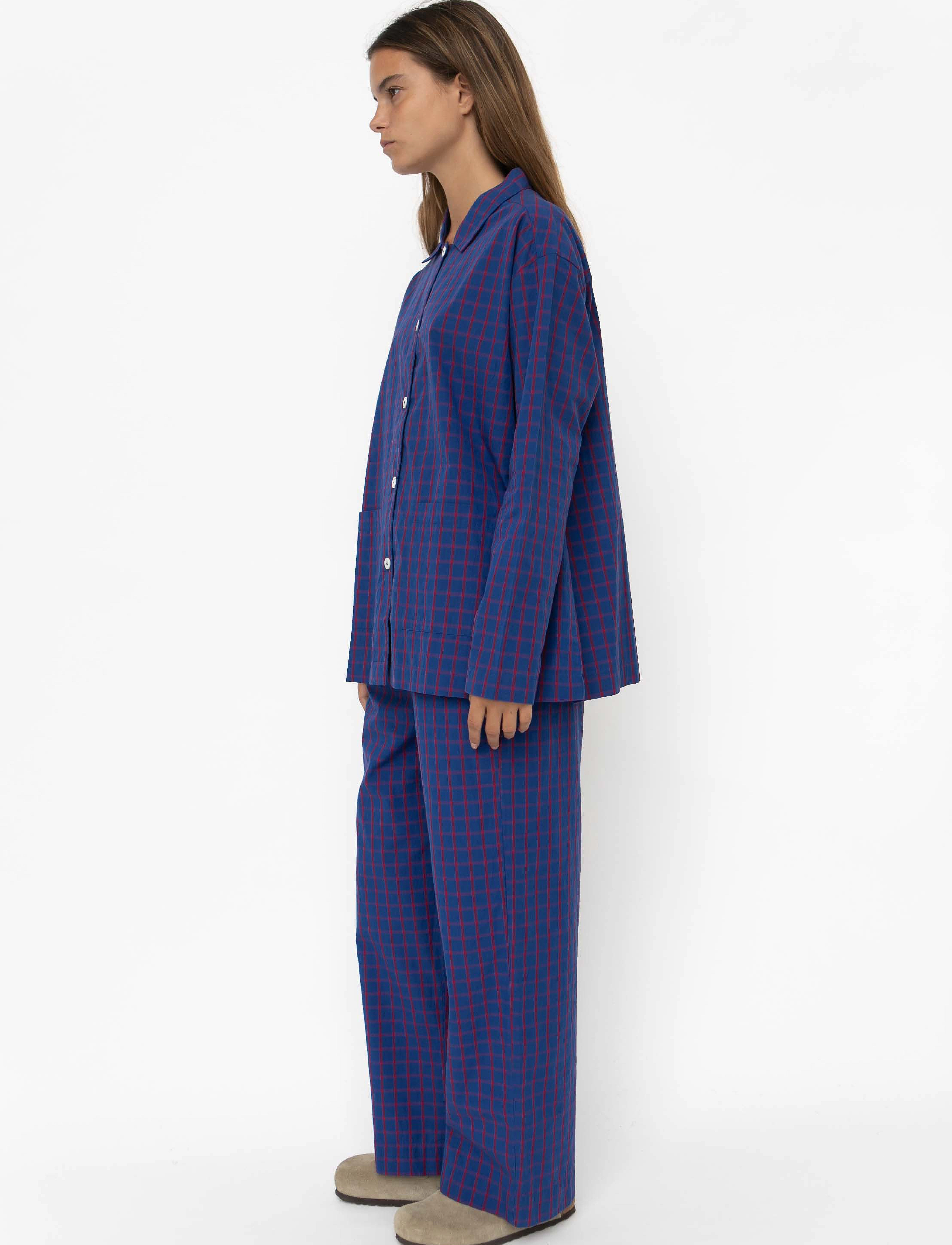 STUDIO FEDER - BELLA PANTS - POPLIN - wide leg trousers - arcade - 5