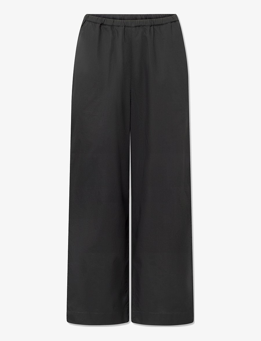 STUDIO FEDER - BELLA PANTS - POPLIN - black - 0