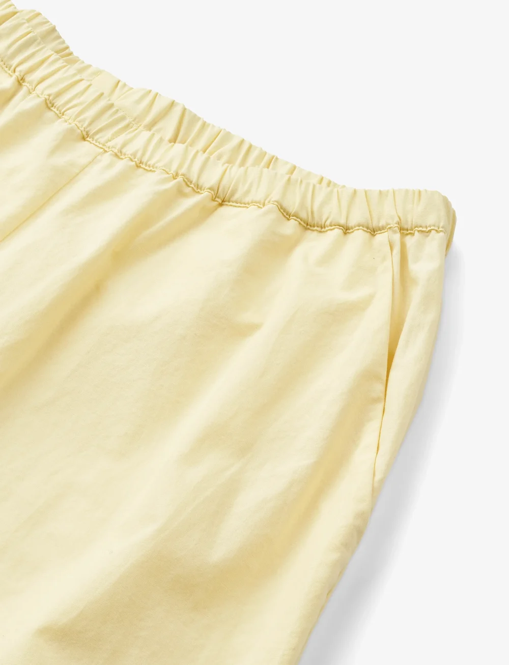 STUDIO FEDER - BELLA PANTS - POPLIN - hosen mit weitem bein - lemon sorbet - 3