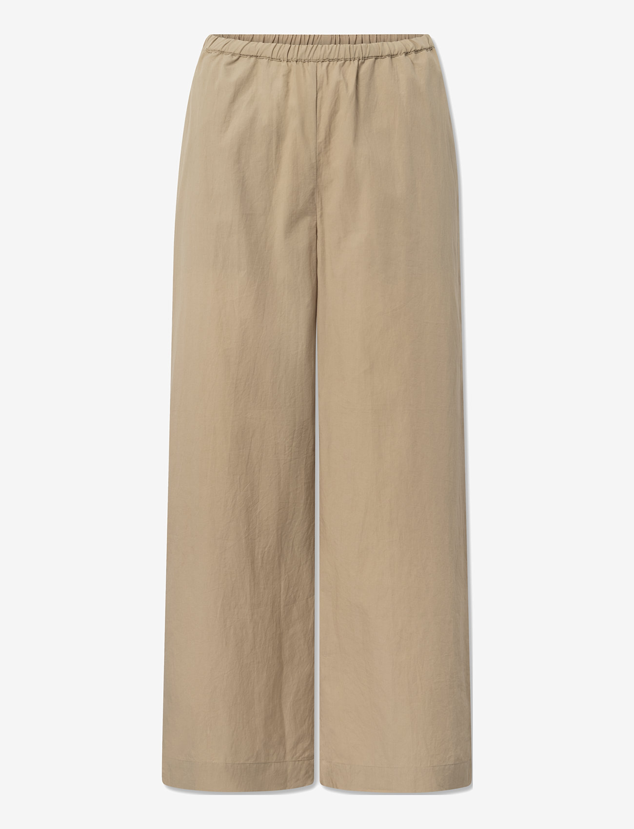 STUDIO FEDER - BELLA PANTS - POPLIN - efterårstøj - sand beige - 0